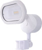 NUVO Lighting 65/106 LED Fixture Security Light Single Head, Motion Sensor Included, 14 Watt, 4000 Kelvin, Cool White, 1200 Lumens, Direct Wired Base, 120-277 Volt, 50000 Average Rated Hours