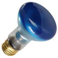 Halco R20BLU50 - 50 Watt R20 Incandescent Lamp - Blue