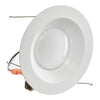 5-6 Inch LED Retrofit - Round - Baffled Trim - 15 Watt - Lumens - 3000K Kelvin - 80 CRI - 35000 - Dimmable - LR24815