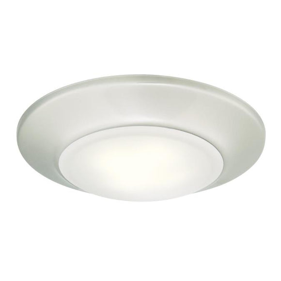 Westinghouse 6321900 Small LED Surface Mount Brushed Nickel Finish with Frosted Lens - Dimmable