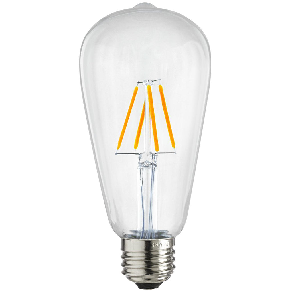 LED - Filament - 4 Watt - 350 Lumens  - Warm White - 2700 Kelvin