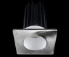 Lotus LED 2 Inch Square Recessed LED 15 Watt High Output Designer Series - 4000 Kelvin - Alzak Reflector - Trim Chrome