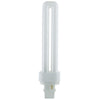 Plug-In - PLD 2-Pin Double U-Shaped Twin Tube - 18 Watt - 1080 Lumens  - Warm White - 2700 Kelvin