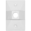 Morris Products 37312 Lamphdr Cover 1-1/2 Hole White