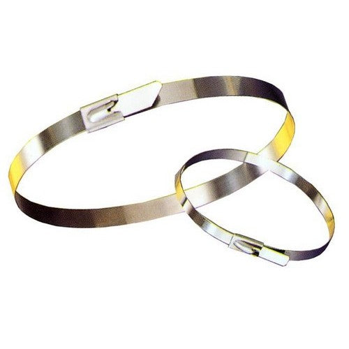 Morris Products 20912 5 inchL x .18W Stainless Steel Ties (Pack of 100)