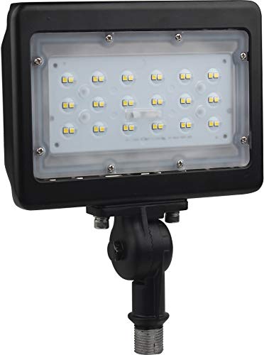 Satco 65-536, LED Medium Flood Light; 30W; 5000K; Bronze Finish