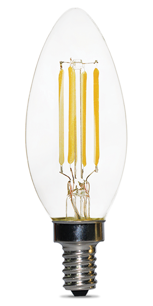 LED Filament Lamp - 4 Watt - Lumens - 3000K Kelvin - 82 CRI - 15000 - Dimmable - LR21259