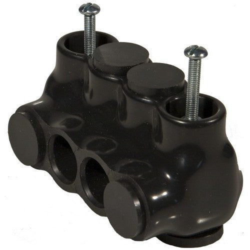 Morris Products 97742 250-2 Blk Insul Conn Mtg Sgl
