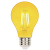 Westinghouse 5131000 Filament LED A19 General Purpose Dimmable Light Bulb - 4.5 Watt - Yellow Finish - E26 Base