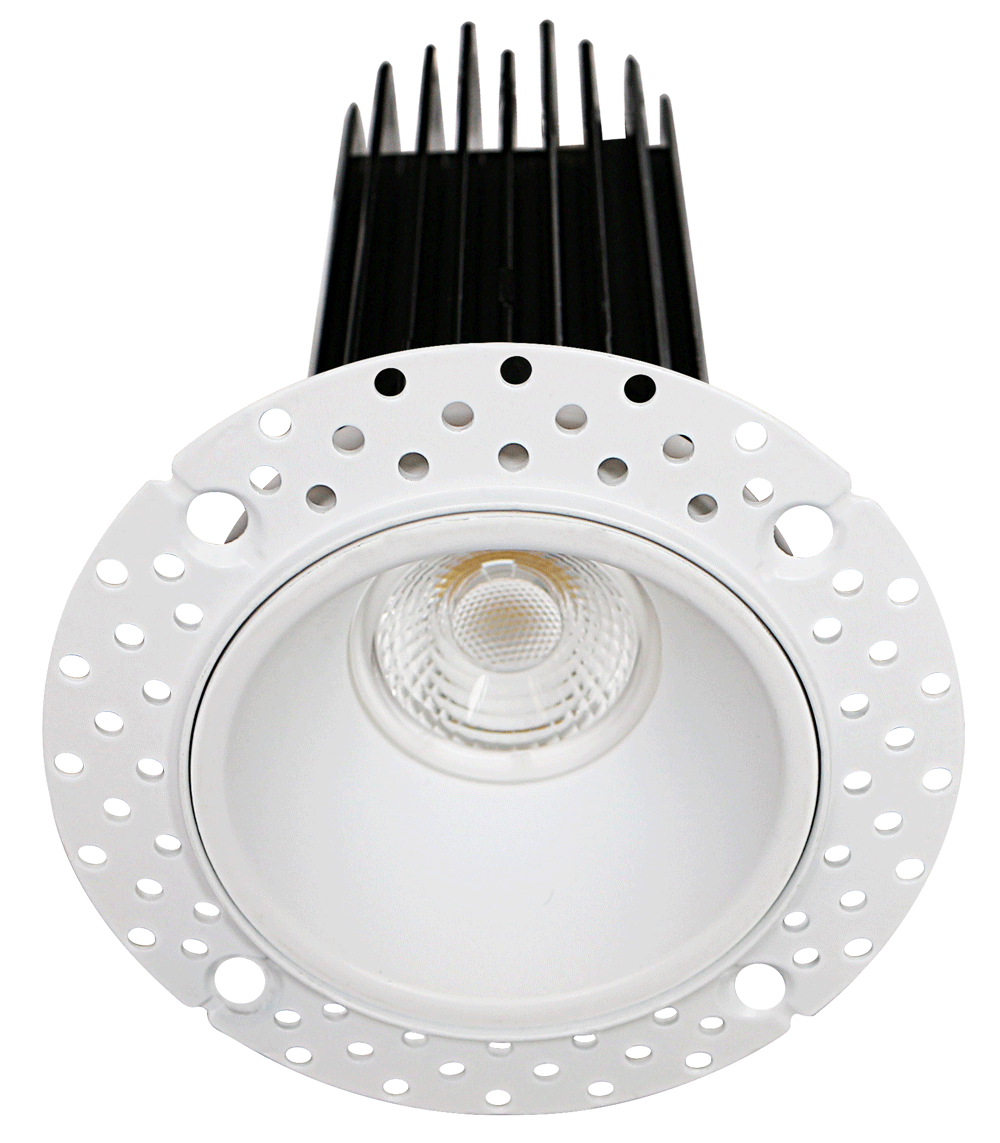 Lotus LED Lights LED-2-S15W-L5CCTWH-T 2 Inch Trimless Round Recessed L ...