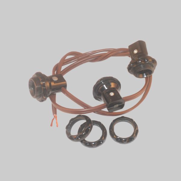 Kirks Lane-30925 - 3 lite candelabra harness set