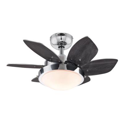 Westinghouse 7236600 Indoor Ceiling Fan with Dimmable LED Light Fixture - 24 inch - Chrome Finish -
Reversible Blades - Opal Frosted Glass