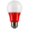 Sunlite 80148-SU - A19/3W/R/LED Colored A19 lamps