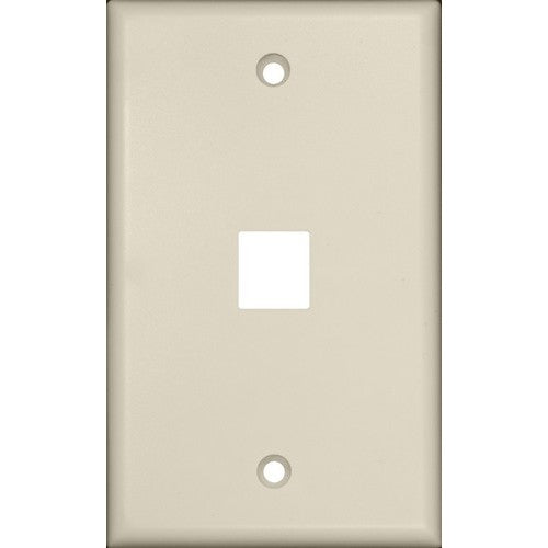 Morris Products 88182 1 Port Cat5 Plate LA