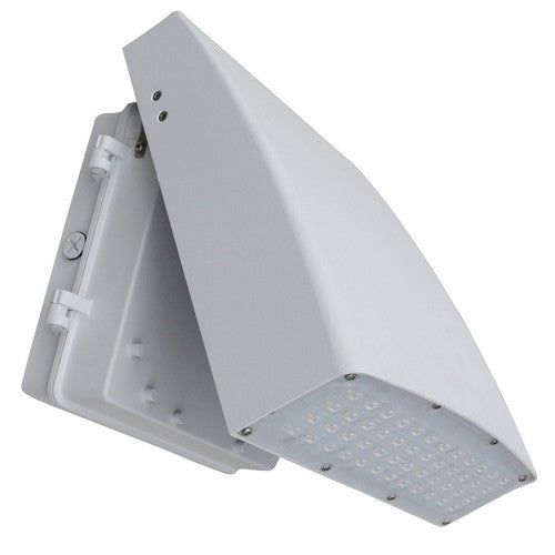 Morris Products 71157 80W LED Slim Line Flood- Wallpack  5000K White