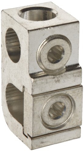 Morris Products 91022 Aluminum Parallel & Tee Tap Connectors Main: 500-350 Tap: 500-#2 - Dual Rated Aluminum Parallel & Tee Tap Connector for both Copper and Aluminum.