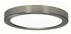 Satco S9337 LED Fixture 9 inch Flush Mount  - 18.5 Watt -  Round -  Brushed Nickel Finish