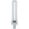 Plug-In - PL 2-Pin Single U-Shaped Twin Tube - 7 Watt - 360 Lumens  - Cool White - 4100 Kelvin