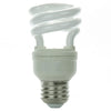 Compact Fluorescent - Super Mini Spiral - 9 Watt - 500 Lumens  - Daylight - 6500 Kelvin