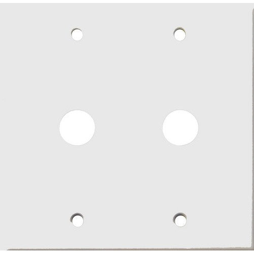 Morris Products 83472 White 2 Gang Cable Metal