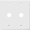Morris Products 83472 White 2 Gang Cable Metal
