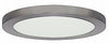 Satco S9651 LED Fixture 13 inch Flush Mount  - 25 Watt -  Round -  Brushed Nickel Finish