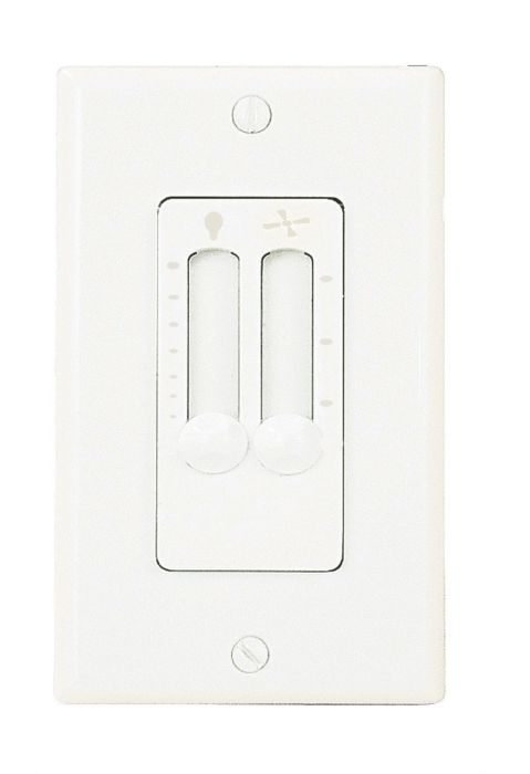 Craftmade CM-7W-LED - 4 Speed Fan Control  & LED Dimming (3 Wire)  White