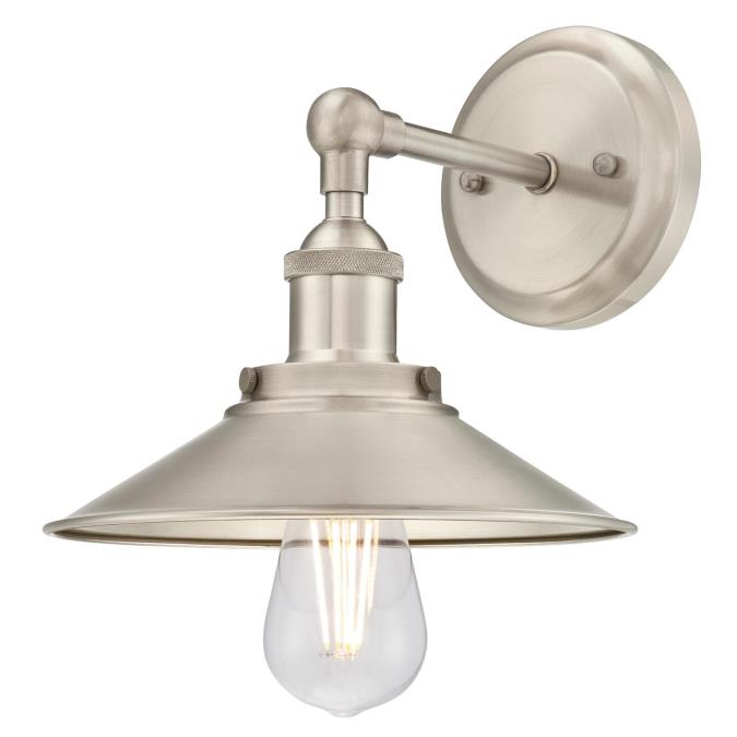 Westinghouse 6335700 1 Light Wall Brushed Nickel Finish