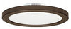 Satco S9889 LED Fixture 9 inch Flush Mount  - 16 Watt -  Round -  Bronze Finish
