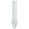 Plug-In - PLD 4-Pin Double U-Shaped Twin Tube - 26 Watt - 1560 Lumens  - Daylight - 6500 Kelvin