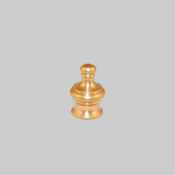 Kirks Lane-64683 - burnished & lacq. med pyramid knob 1/8-f