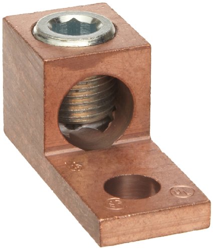 Morris Products 90568 4/0 Copper Mechanical Connector Extruded Style - One Conductor