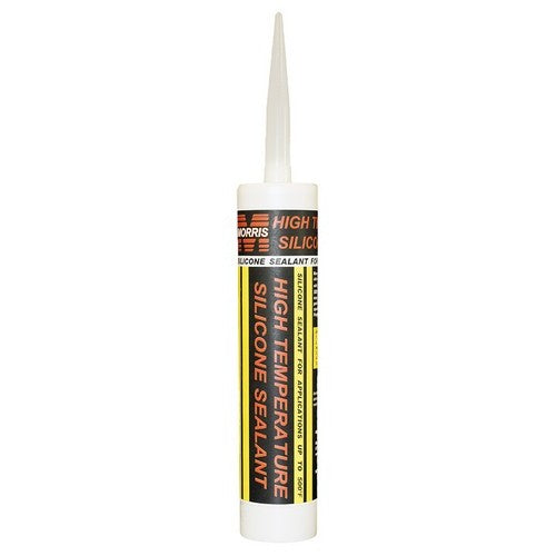 Morris Products 99911 Silicone Sealant High Temp- Our Weather-Tight Silicone Sealant keeps moisture out.