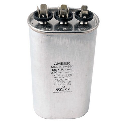 Morris Products T3GJ7555 Mtr. Run Cap, Oval, 30+3uf 370v
