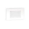 WAC 4071-30WT - 4071 9-15V Step And Wall Light - Rectangle - 2 Watt - 3000 Kelvin - 90 CRI - White Finish