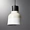 CB2 525523 - SOSO TAN AND WHITE METAL PENDANT LIGHT