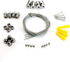 Luxrite LR24199 - LED40W2X2FRAME/SKIT Suspension Kit for 2x2 LED Frame Panel