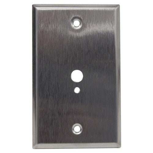 Morris Products 83520 SS 1Gang ph/cable .374 inch&.177
