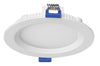4 Inch Mini Recessed LED Flat Panel Round - 10 Watt - 650 Lumens - 2700K Kelvin - 82 CRI - 50000 Average Rated Hours - Dimmable - LR23712