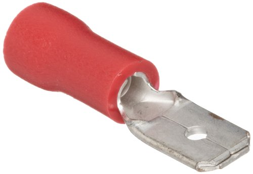 Morris Products 10213 22-16 .032x.187 Vinyl Insulated Male Disconnects (Pack of 100)