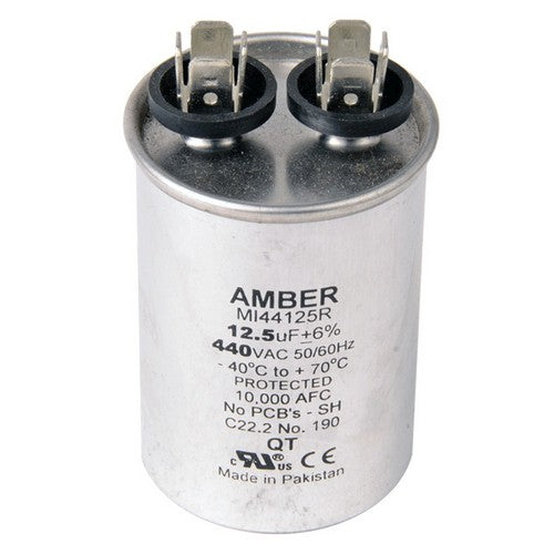 Morris Products T45125R Mtr. Run Cap,Oval, 12.5uf 440v