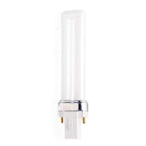 Sylvania 21277 - 7 Watt Compact Fluorescent Bulb - 2700 Kelvin - G23 Base - CF7DS/827/ECO