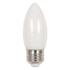 Westinghouse 5020100 B11 Filament LED  Decorative Dimmable Light Bulb - 4.5 Watt - 2700 Kelvin - E26 Base