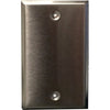 Morris Products 83310 SS 1 Gang Blank Metal
