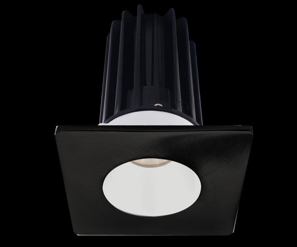 Lotus LED-2-S15W-5CCT-2RRWH-2STBK 2 Inch Square Recessed LED 15 Watt Designer Series - 5CCT Selectable - 1000 Lumen - White Reflector - Black Trim