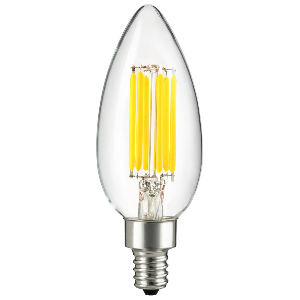 LED - Filament Chandelier - 5 Watt - 600 Lumens  - Warm White - 2700 Kelvin