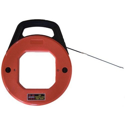 fiberglass fish tape reel Morris 52255 200 Ft. Fiberglass Fish Tapes
