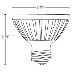 Halco PAR30FL15S/827/LED