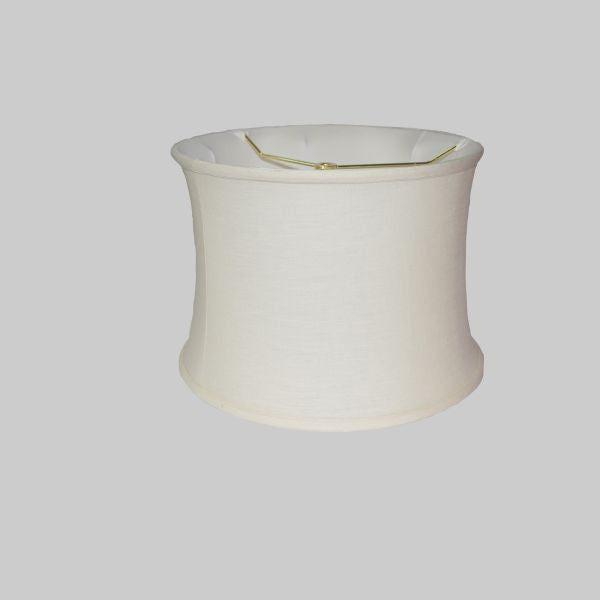 Kirks Lane-20658 - Tan Belgian Linen 18 Inch Drum No-Hug Shade