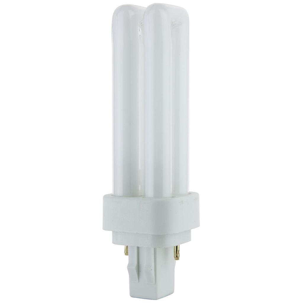Plug-In - PLD 2-Pin Double U-Shaped Twin Tube - 13 Watt - 660 Lumens  - Cool White - 4100 Kelvin